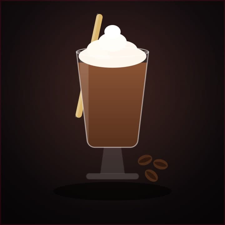 ميلك شيك شوكولاتة