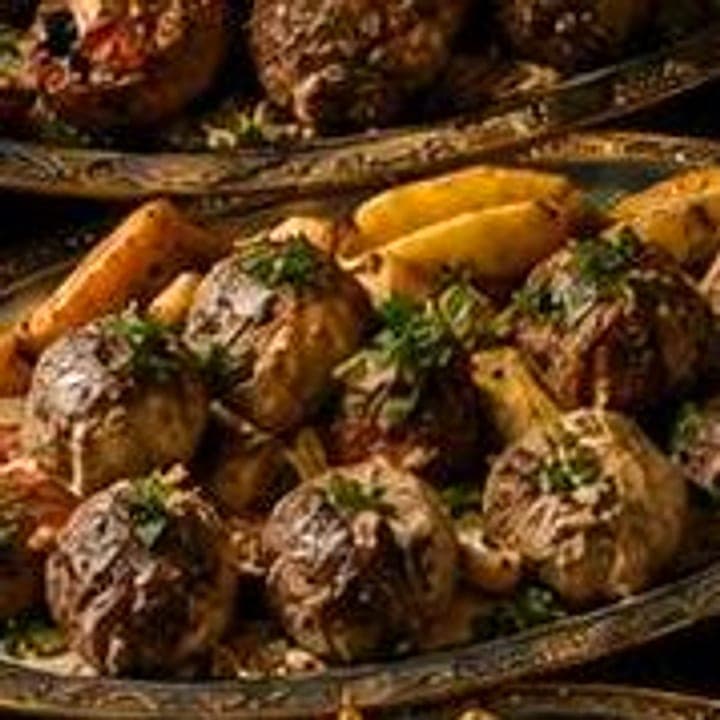 كبّة بالعظم مع بطاطا