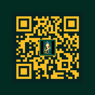 Royal Emerald & Gold QR